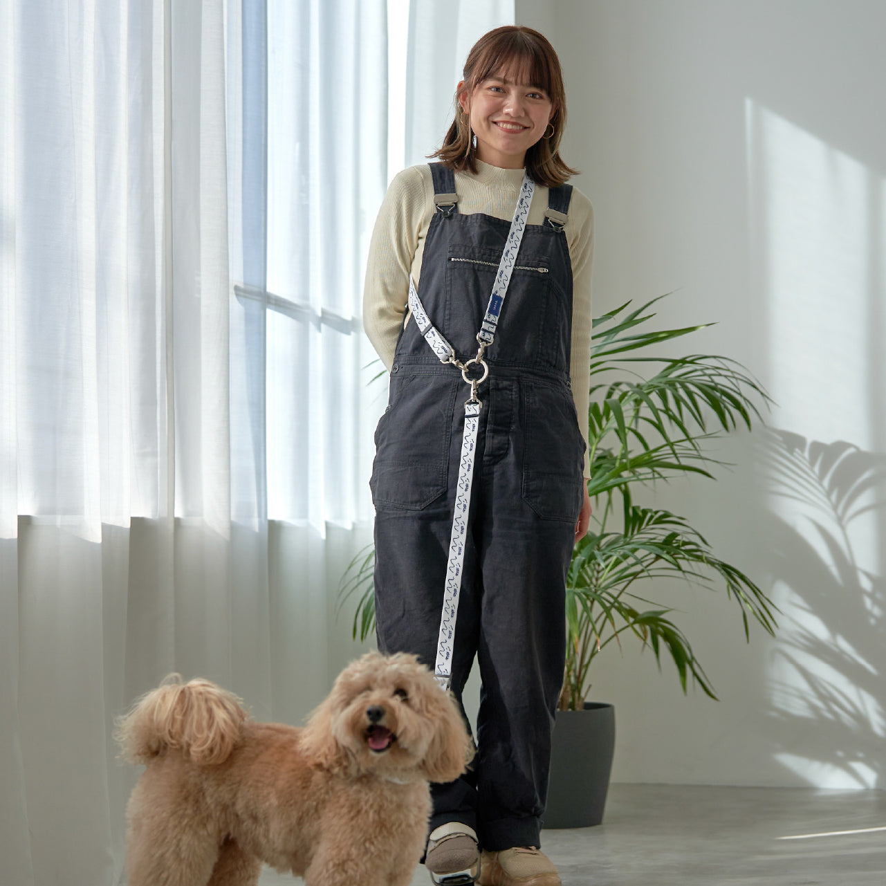 ショルダーリード on JETGLIDE®︎ dogsheds ホワイト