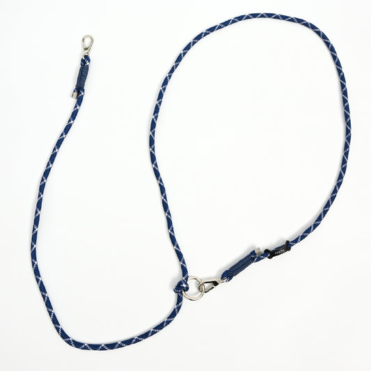 ショルダーリード(ロープ)ネイビー×ホワイト