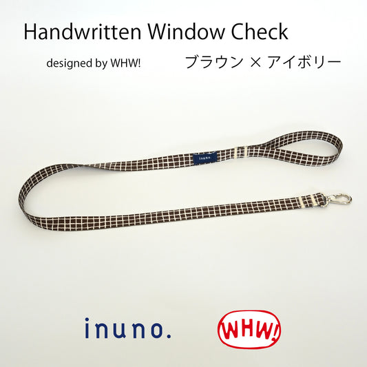 リード Windowcheck ブラウン×アイボリー