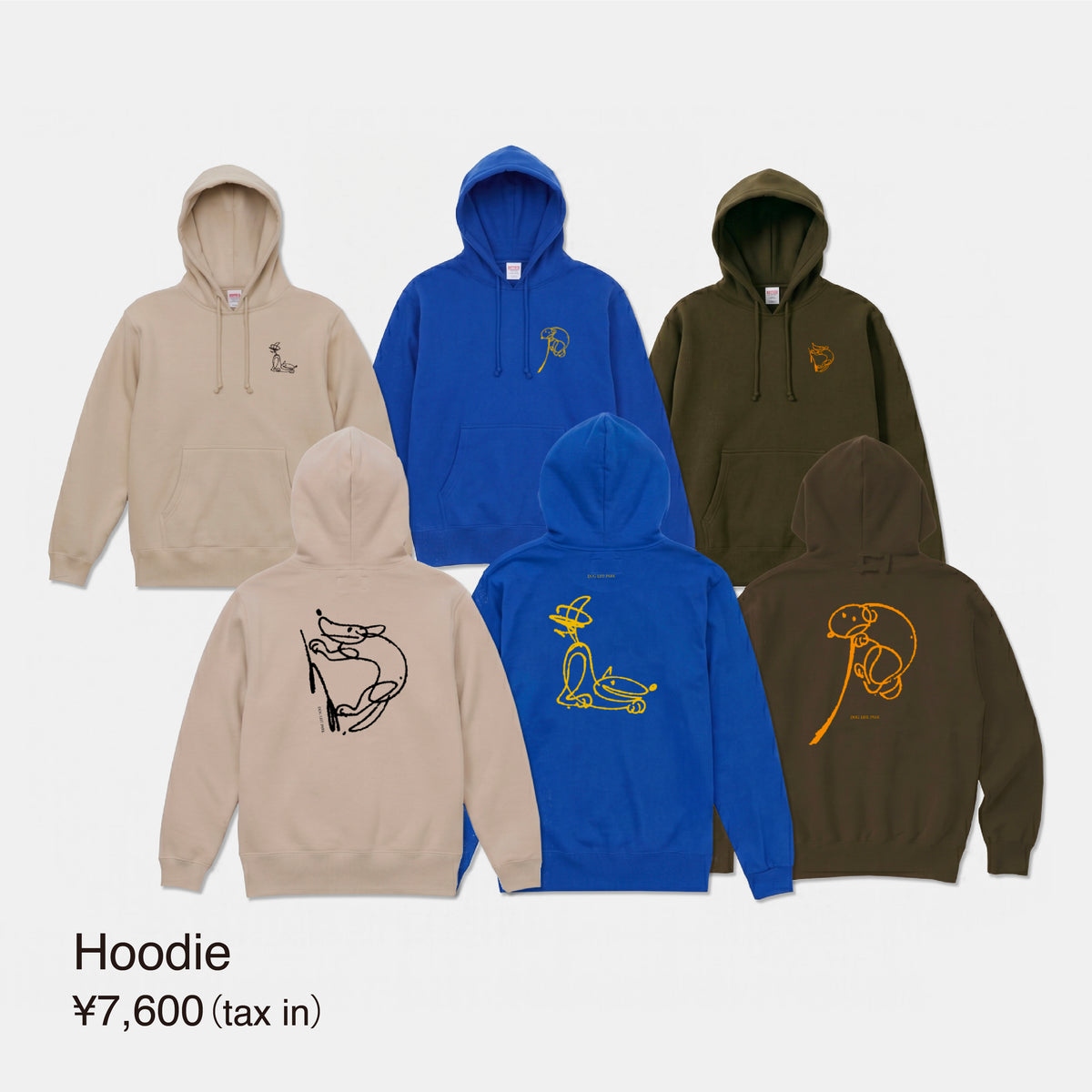 DOGLIFEPARK パーカー