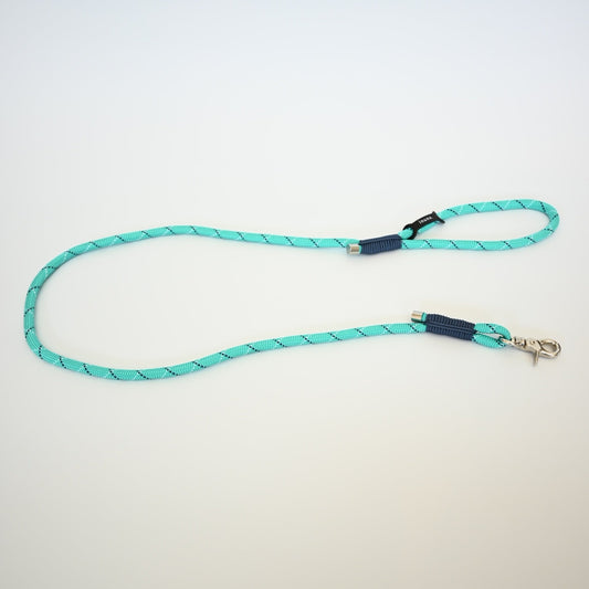 Rope Lead Turquoise Green x Navy x White