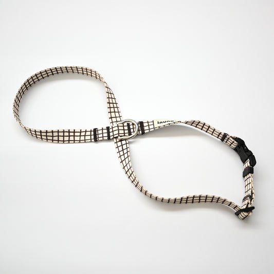 8の字ハーネス Windowcheck アイボリー×ブラウン