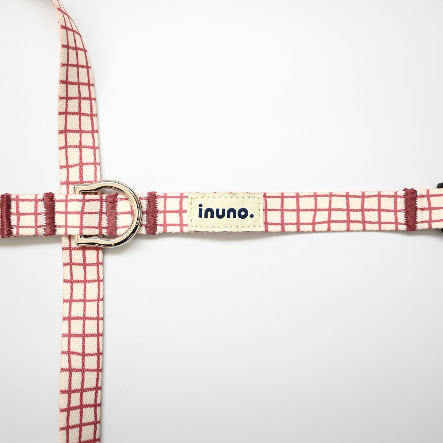 8の字ハーネス Windowcheck アイボリー×アズキ