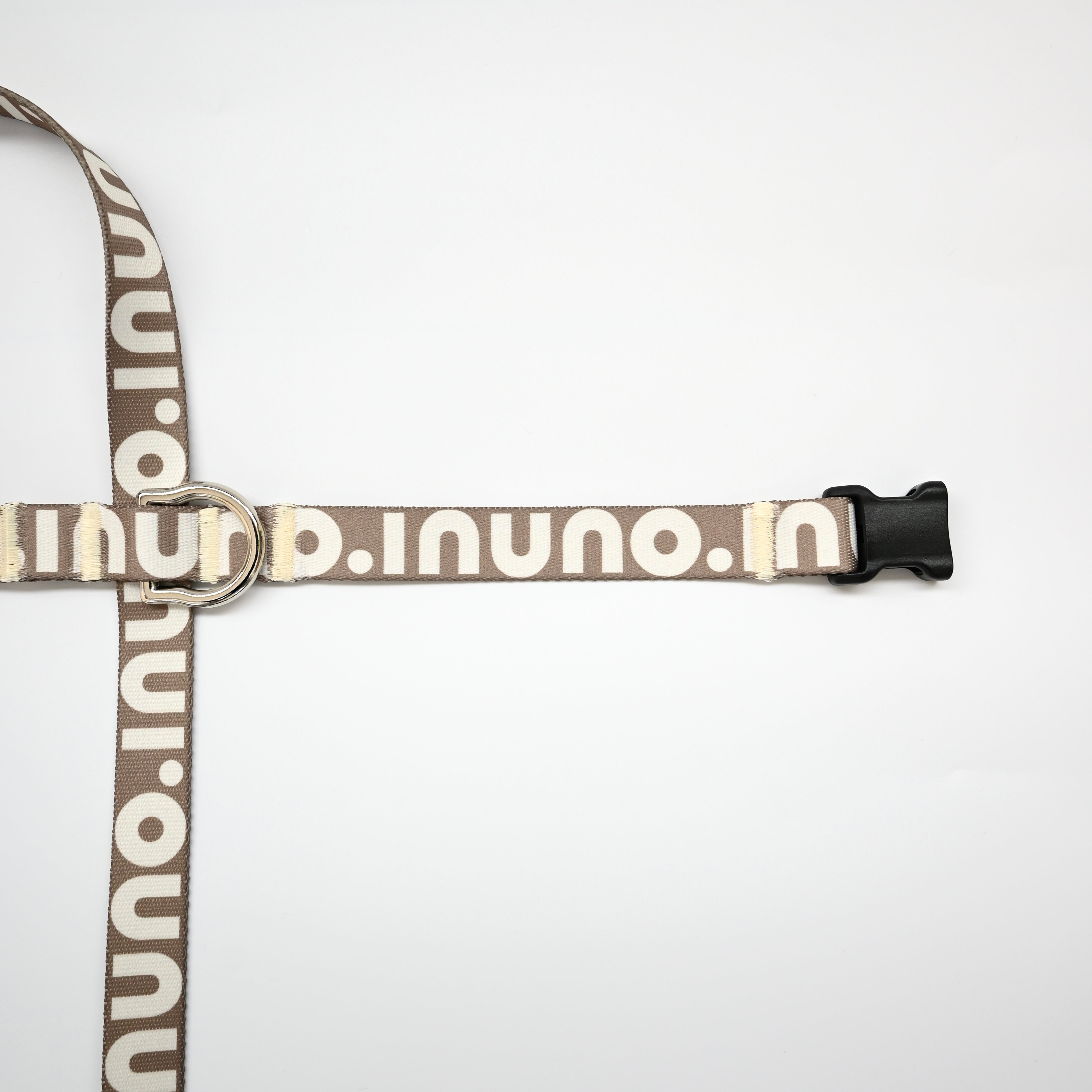 8の字ハーネス inuno. logo ベージュ