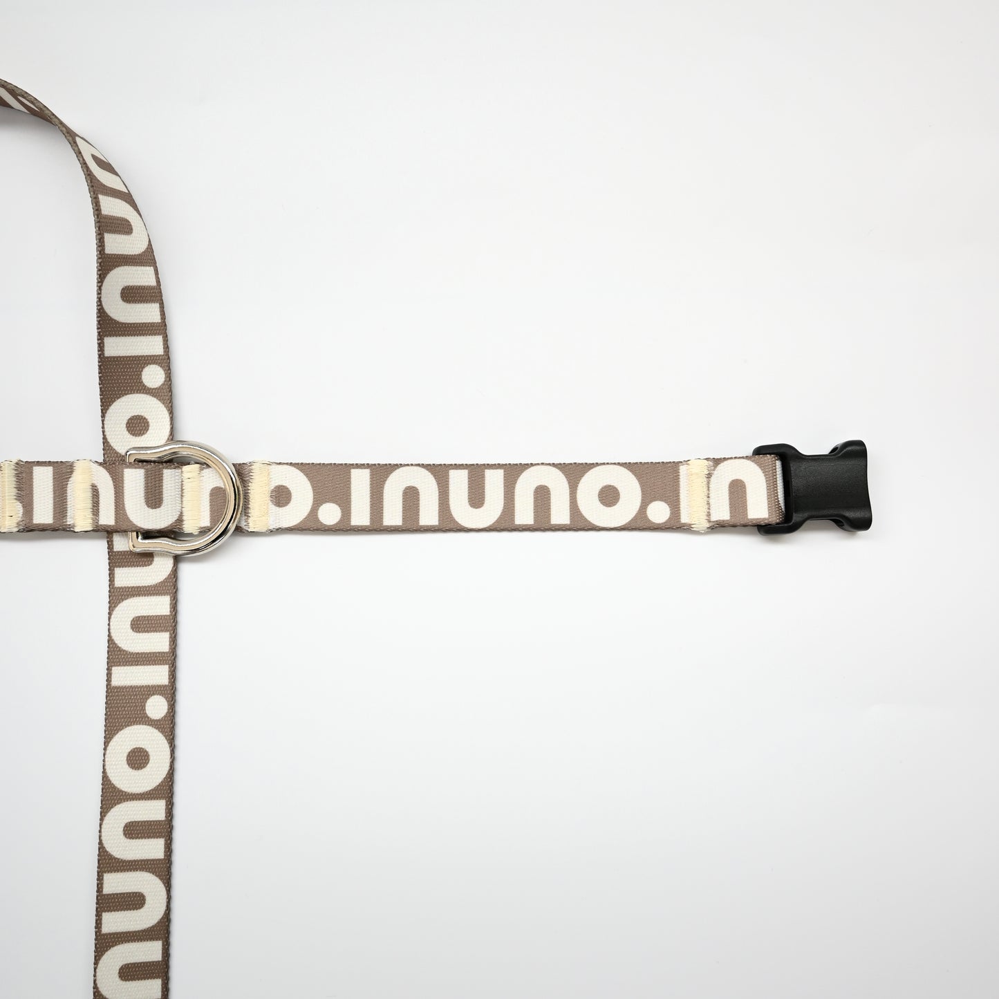 8の字ハーネス inuno. logo ベージュ