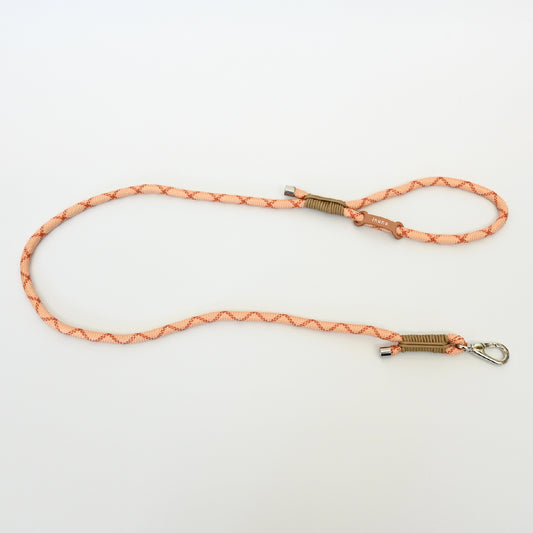 ロープリード ベージュ×赤茶